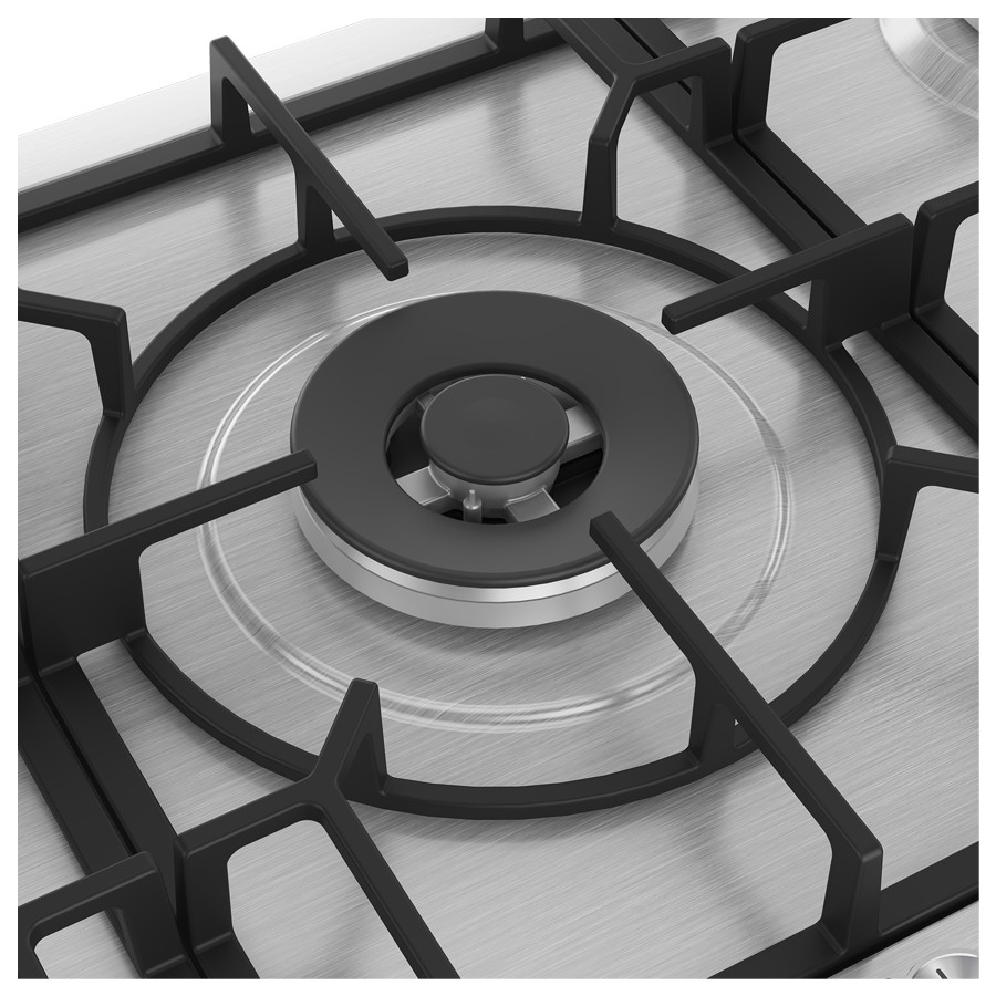 additioanl image for  Beko Hob Gas 4 Burner & 1 Wok Inox 90 cm 