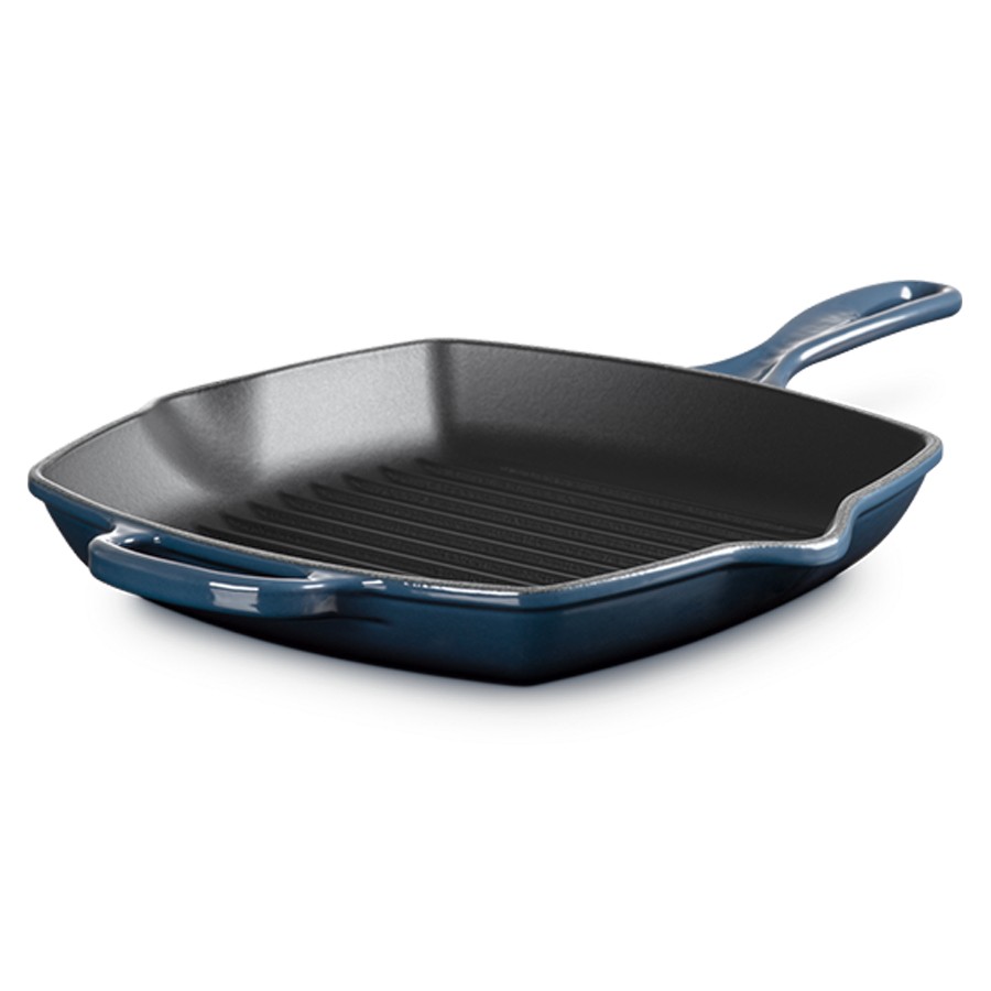 additioanl image for  Le Creuset Square Grill Nuit 26 cm 