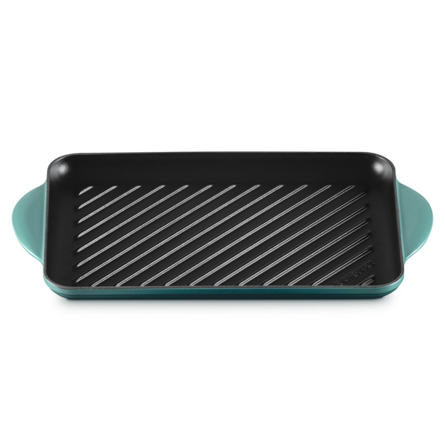 additioanl image for  Le Creuset Rect Grill Blue/R  32 x 21 cm 