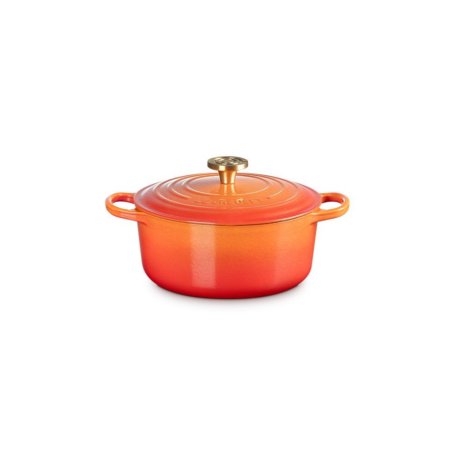 additioanl image for  Le Creuset Round Cassorole G/Flame 24 cm 
