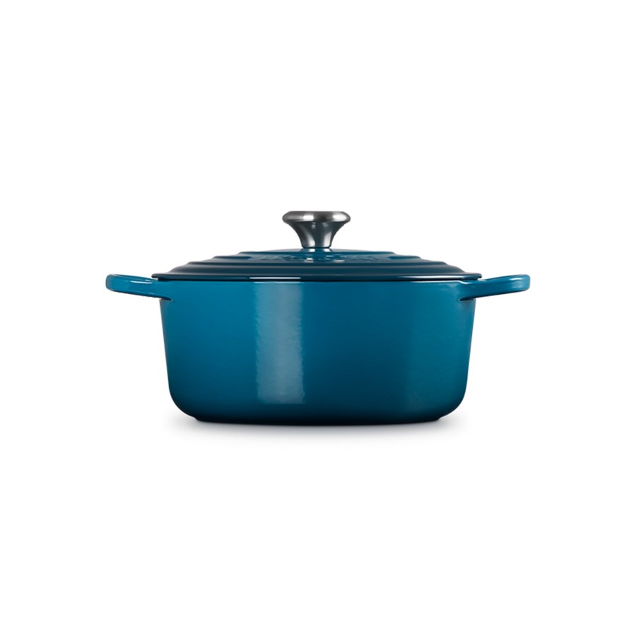 additioanl image for  Le Creuset Rd. Casserole Deep Teal 26 cm 