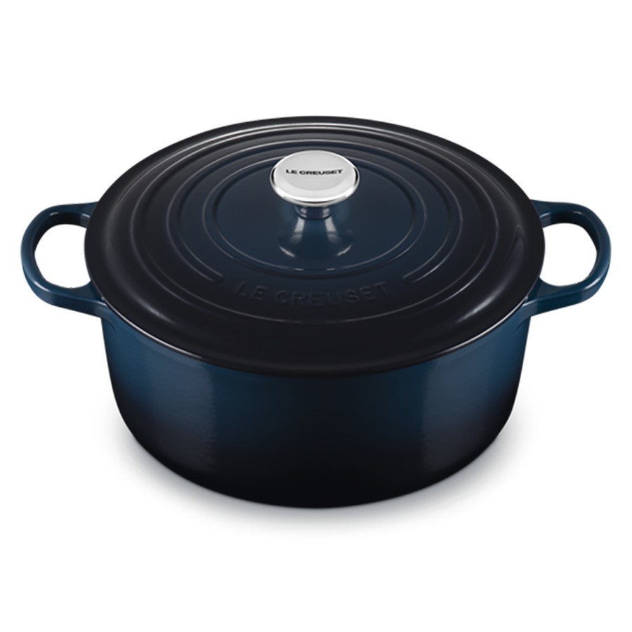 additioanl image for  Le Creuset Round Casserole Nuit 28 cm 