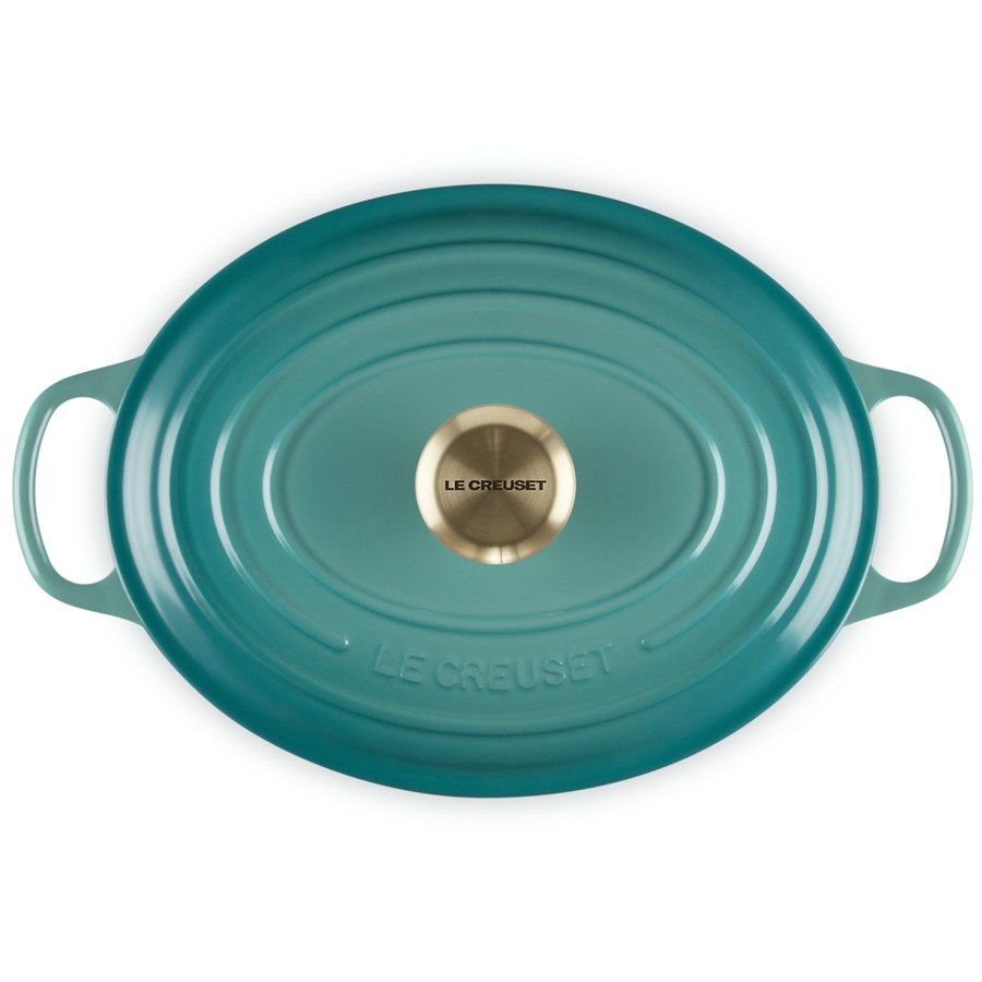 additioanl image for  Le Creuset Oval Cass. Blue Riviera 29 cm 