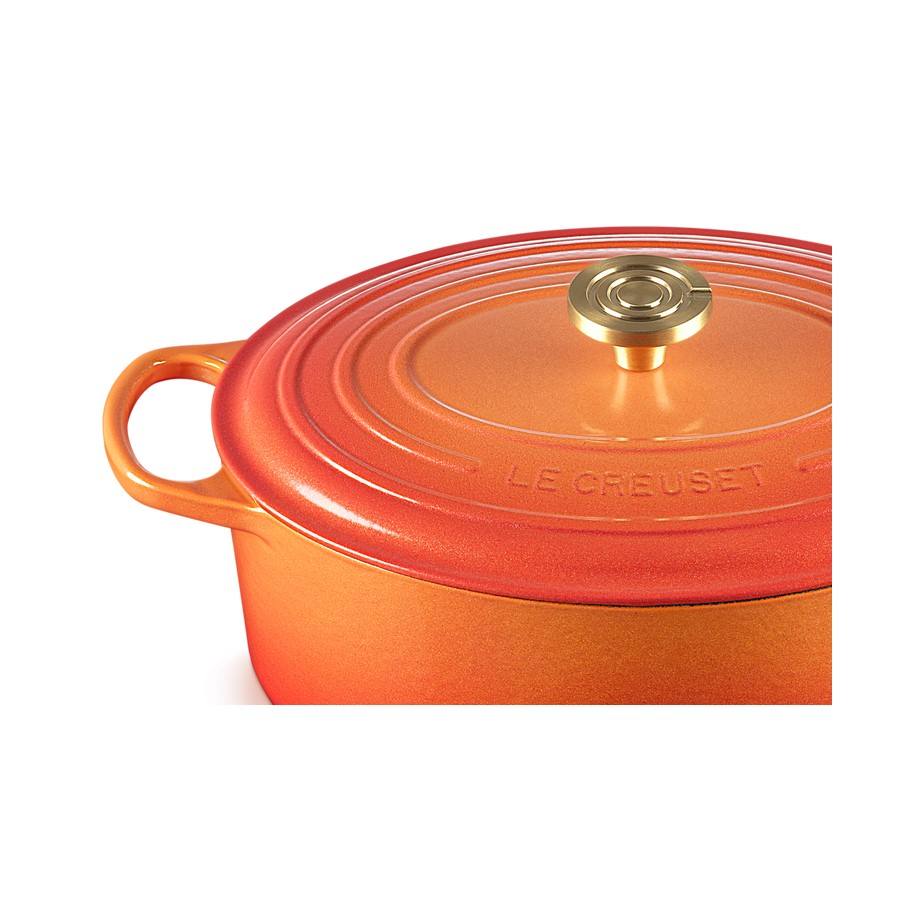 additioanl image for  Le Creuset Oval Sign. Cass G/Flame 29 cm 