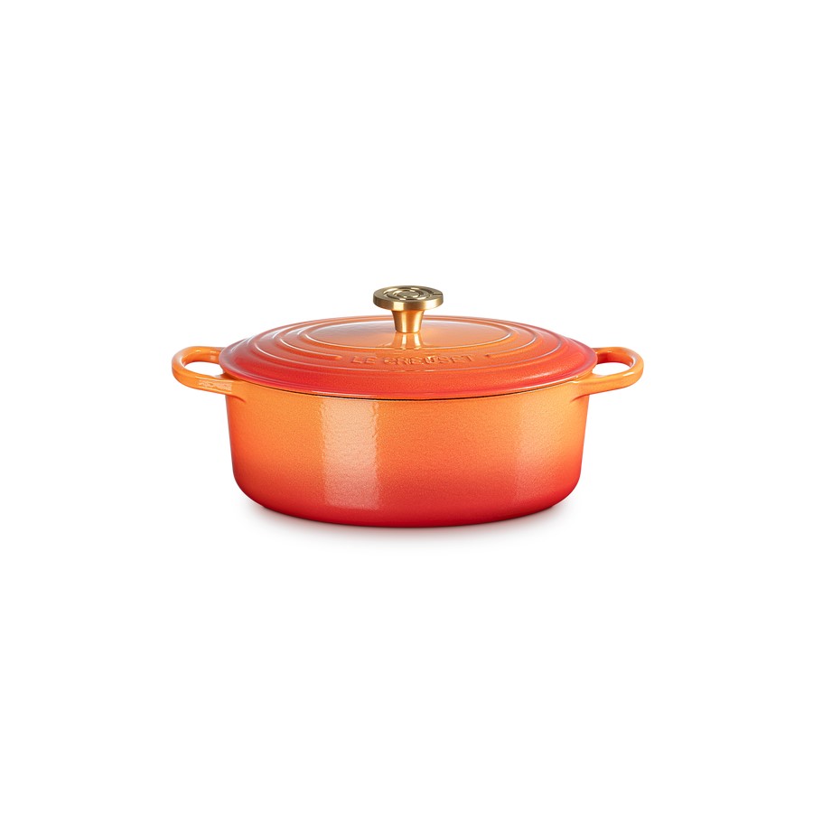 additioanl image for  Le Creuset Oval Sign. Cass G/Flame 29 cm 