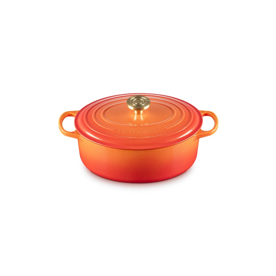 additioanl image for  Le Creuset Oval Sign. Cass G/Flame 29 cm 
