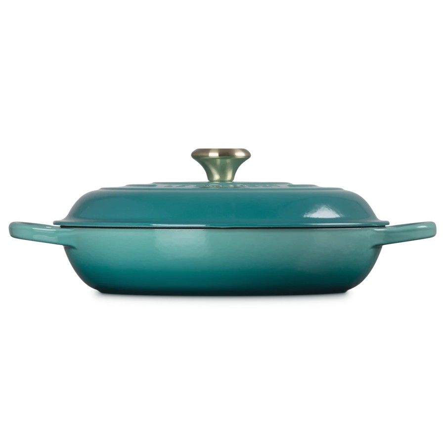additioanl image for  Le Creuset Low Casserole B/Riviera 30 cm 