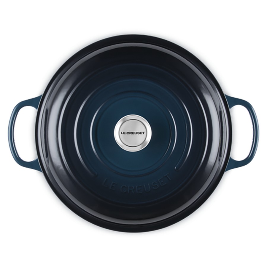 additioanl image for  Le Creuset Shallow Casserole Nuit 30 cm 