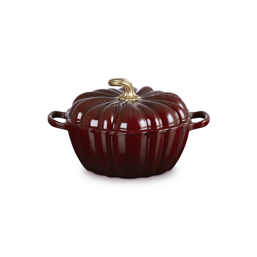 additioanl image for  Le Creuset Pumpkin Garnet Cast Iron 24cm 