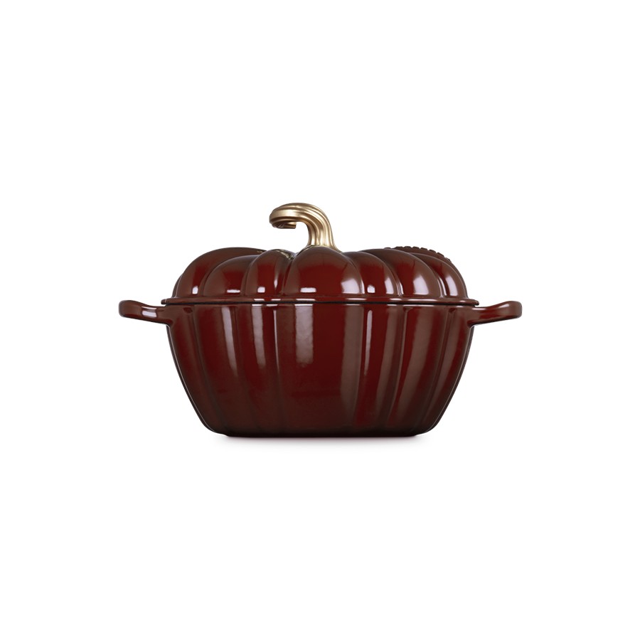 additioanl image for  Le Creuset Pumpkin Garnet Cast Iron 24cm 