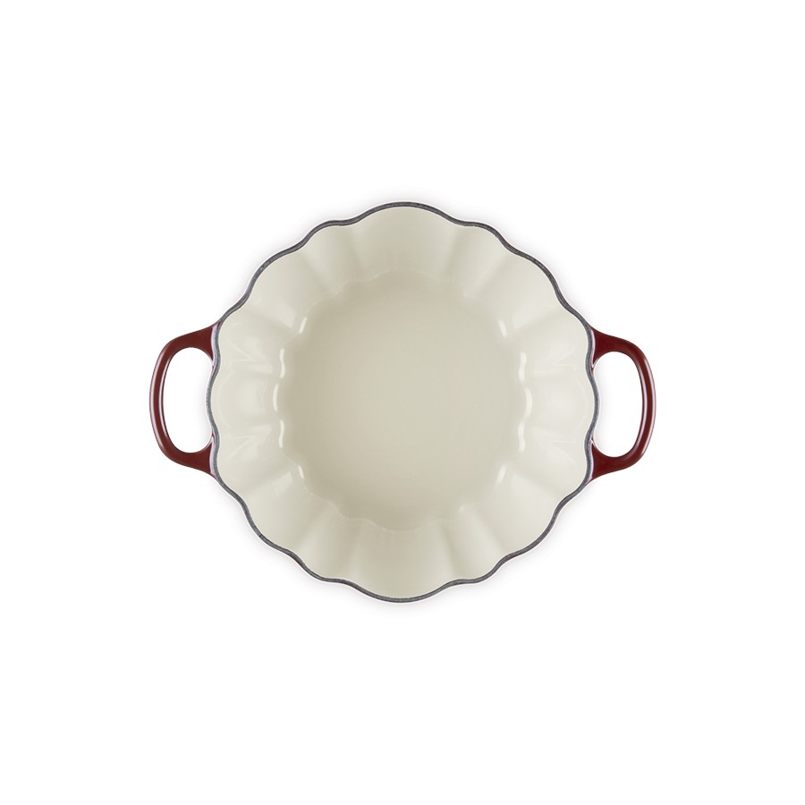 additioanl image for  Le Creuset Pumpkin Garnet Cast Iron 24cm 