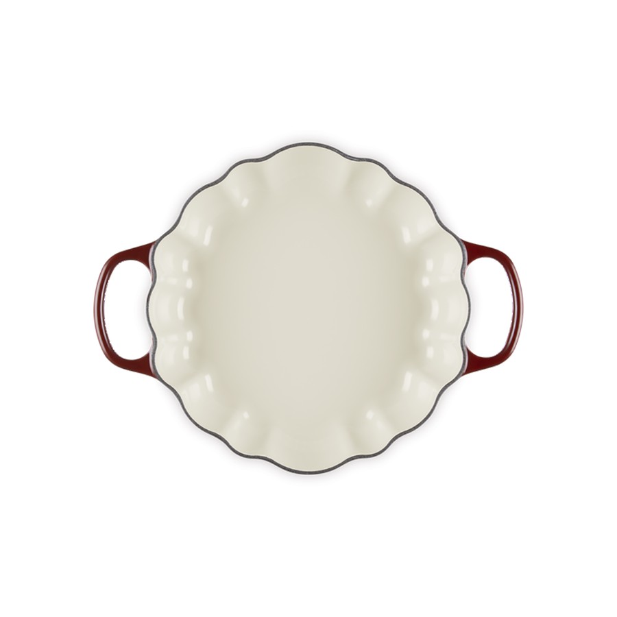 additioanl image for  Le Creuset Pumpkin Braiser Garnet 28 cm 