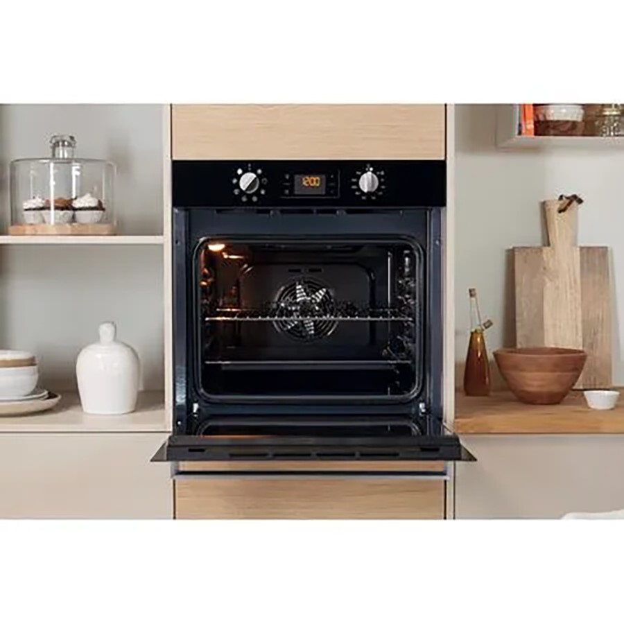 additioanl image for  Indesit Oven Electric 8 Function Black 