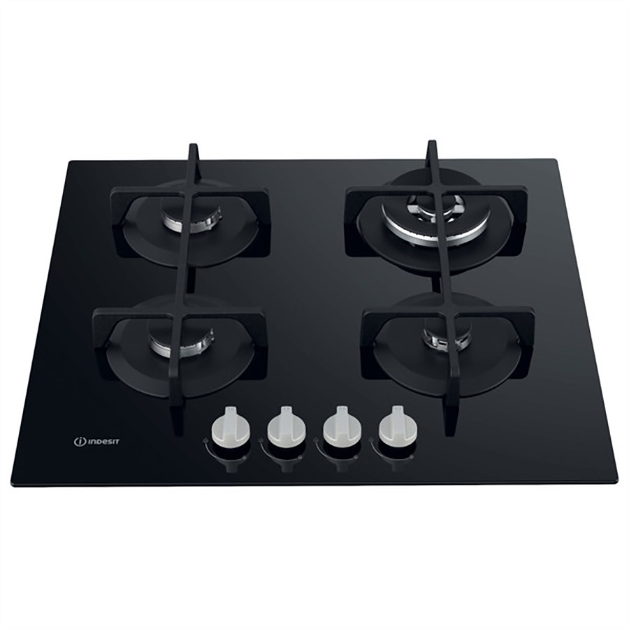 additioanl image for  Indesit Hob Gas 4 Burners Black 60 cm 