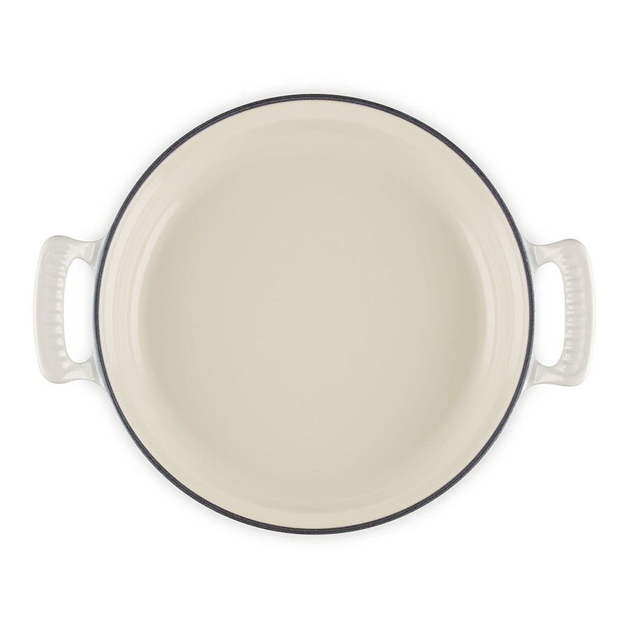 additioanl image for  Le Creuset MH Low Casserole Meringue 28c 