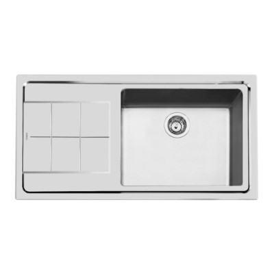 additioanl image for  Foster Sink Flat Edge S/Steel 98.3 x51.3 