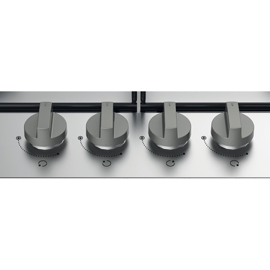 additioanl image for  Indesit Hob Gas 4 Burners Inox 