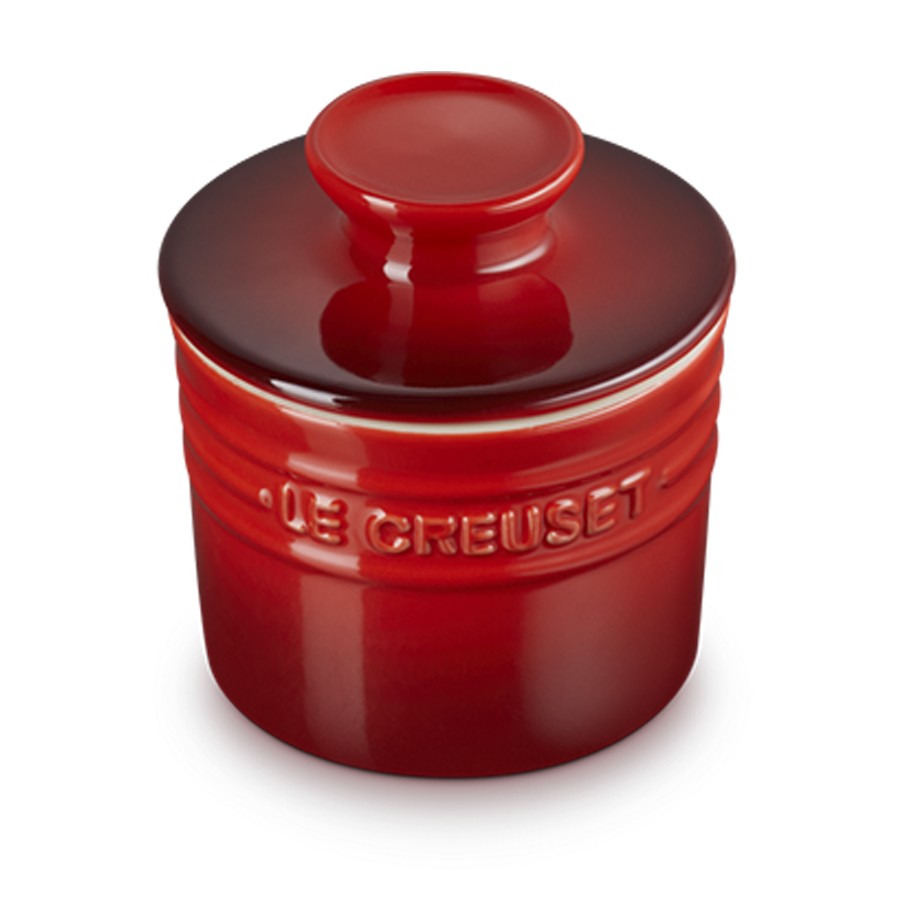 additioanl image for  Le Creuset Butter Crock Cerise 170 ml 