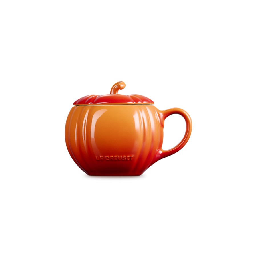 additioanl image for  Le Creuset Pumpkin Mug+Lid Flame 400 ml 