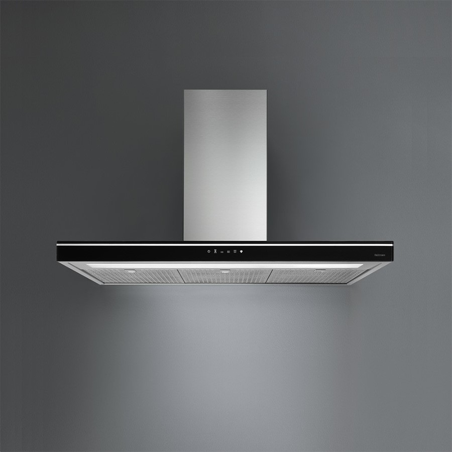additioanl image for  Falmec Island Hood Luce Black Glass 90cm 