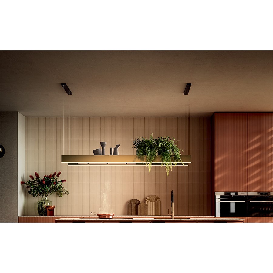 additioanl image for  Falmec Island Hood Light Bronze 120 cm 