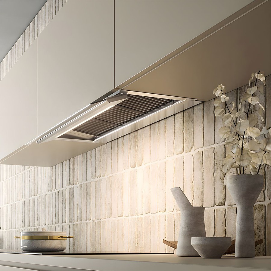 additioanl image for  Falmec Hood Virgola No Drop Blk. 120 cm 