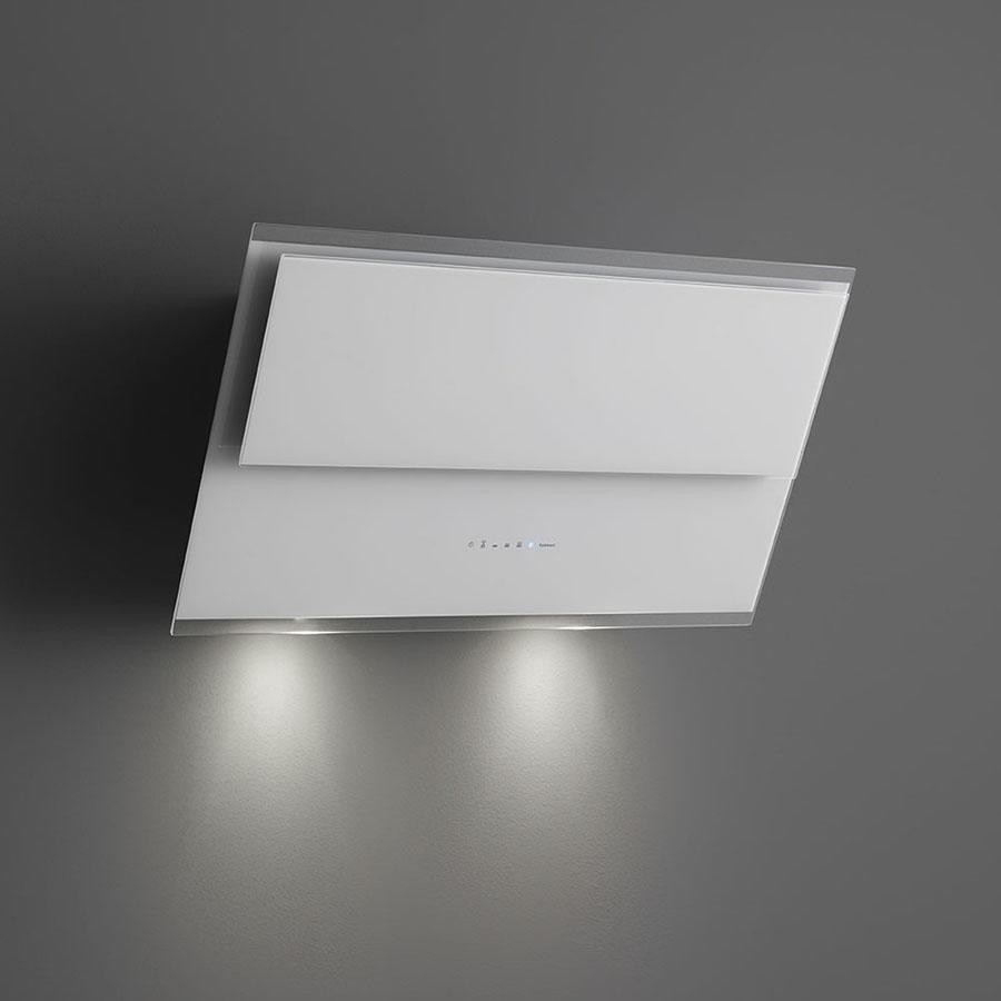 additioanl image for  Falmec Hood Verso Easy White Glass 85 cm 