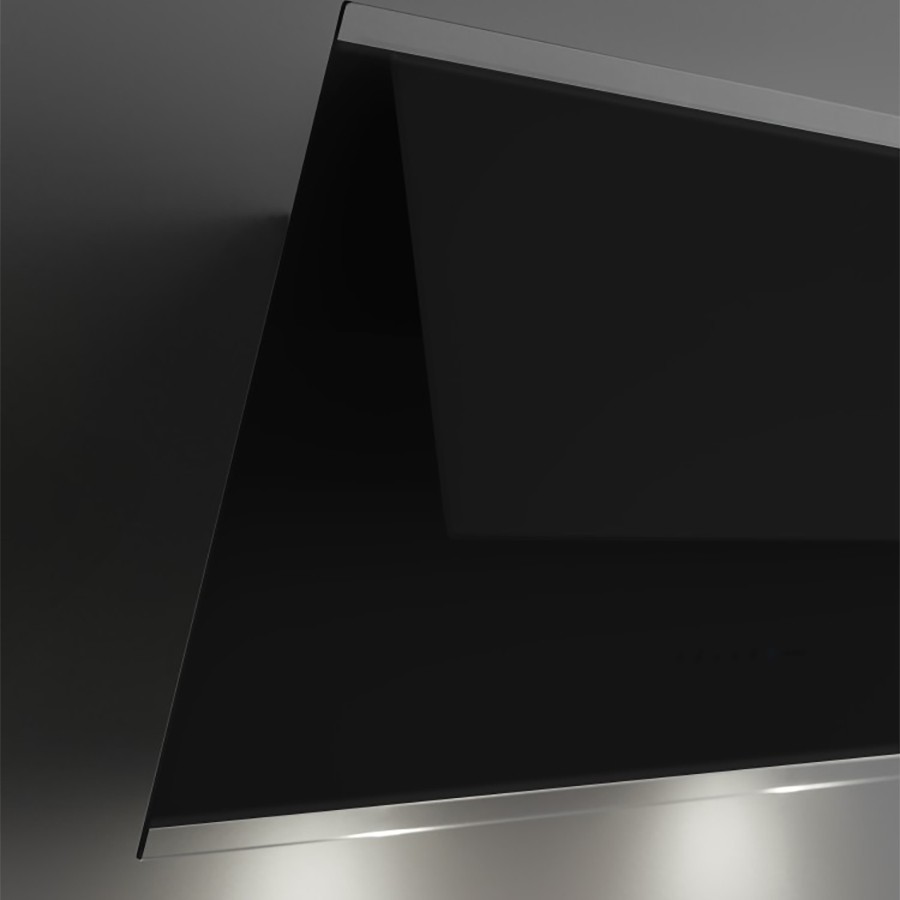 additioanl image for  Falmec Hood Verso Black Glass 85 cm 