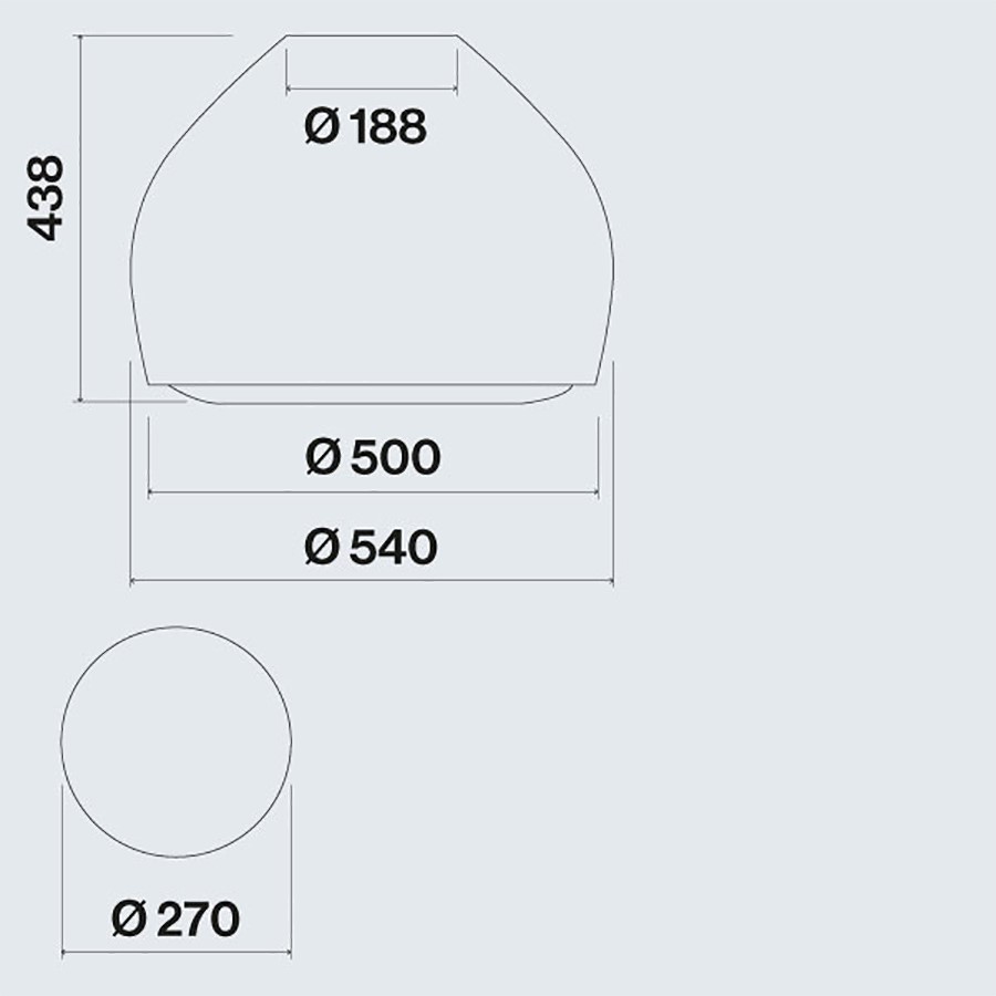 additioanl image for  Falmec Island Hood Sophie Copper 54 cm 