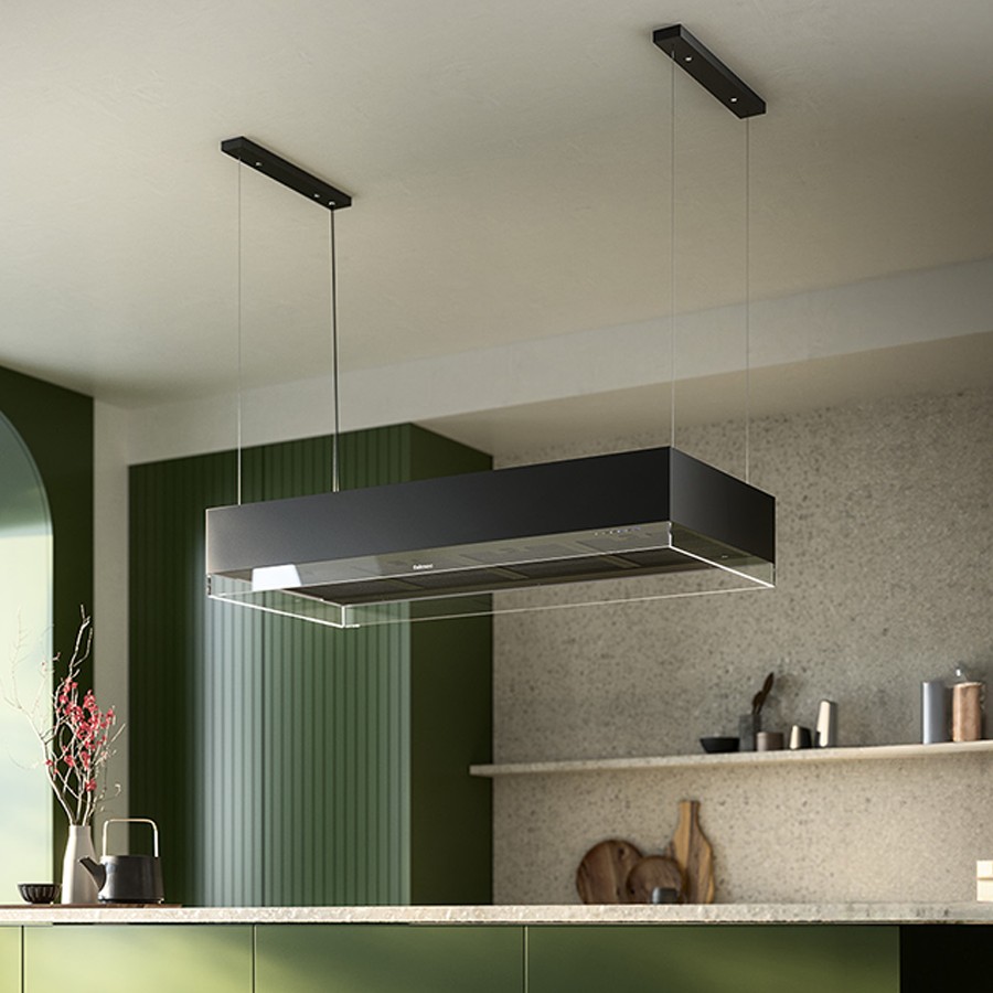 additioanl image for  Falmec Hood Verta Black 120 cm 