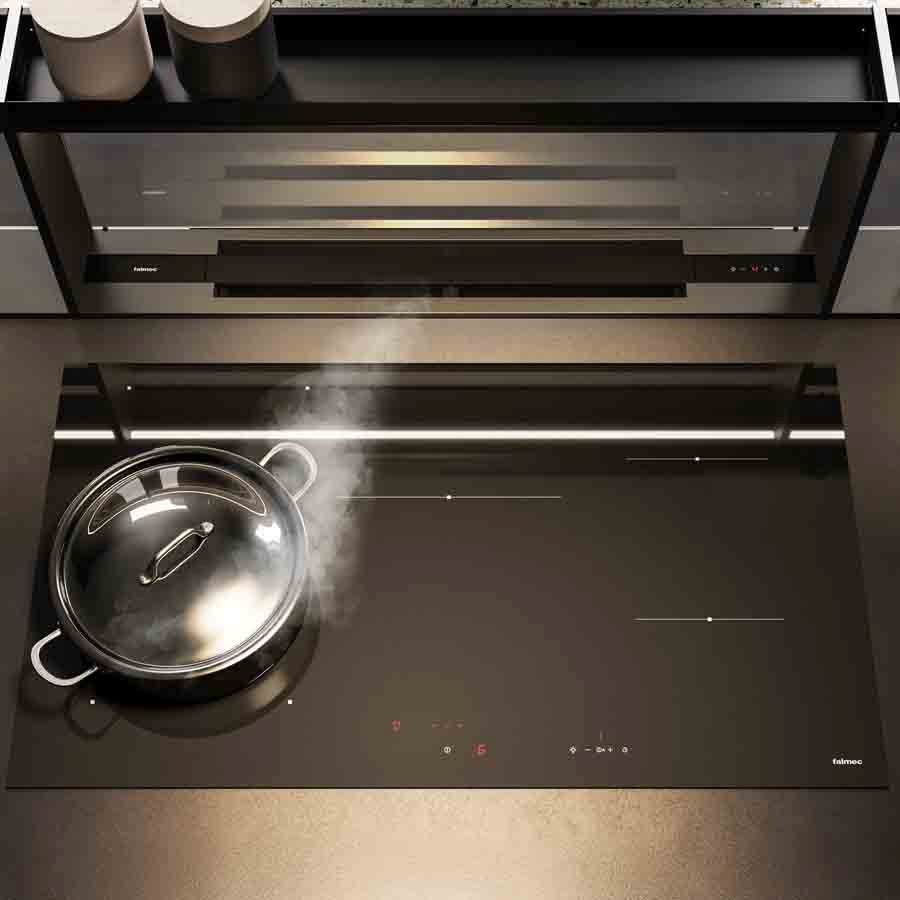 additioanl image for  Falmec Brooklyn Hood Acc. Blk Frame 45cm 