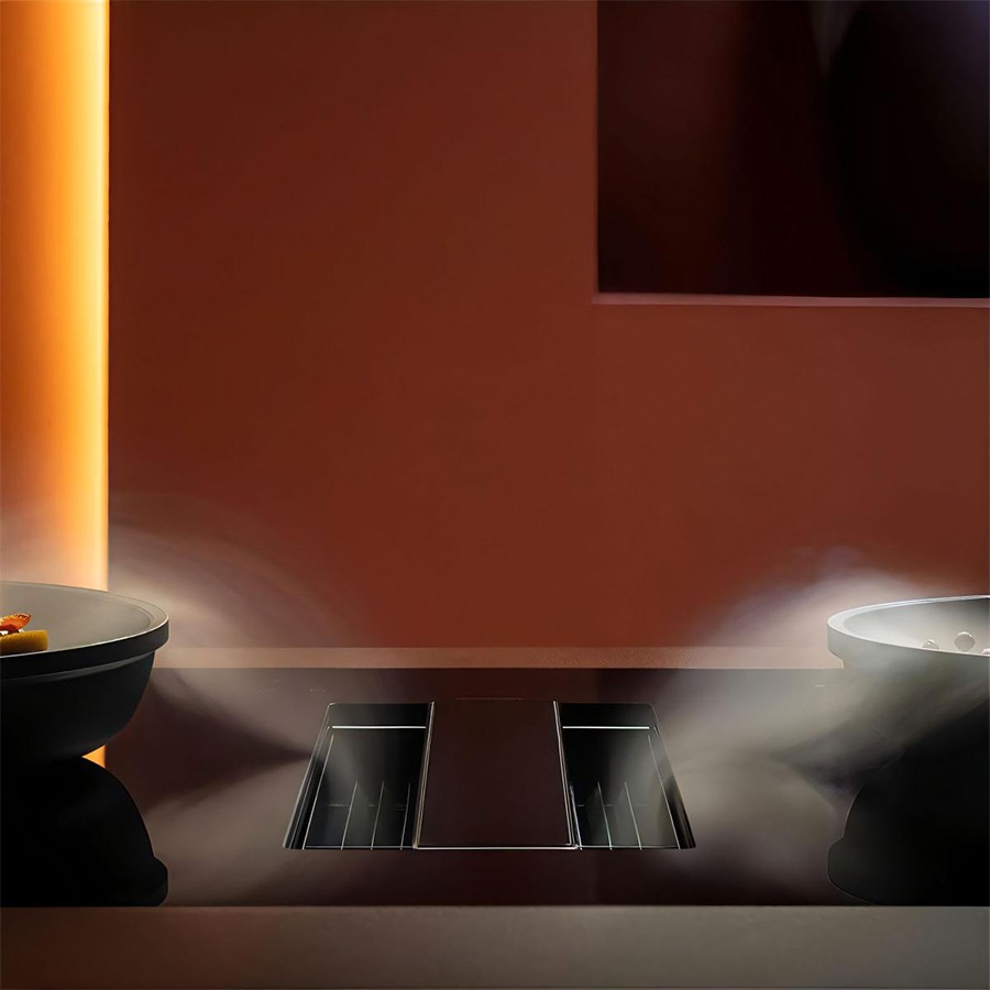 additioanl image for  Falmec Hob Aspirsation Zero Black 84 cm 