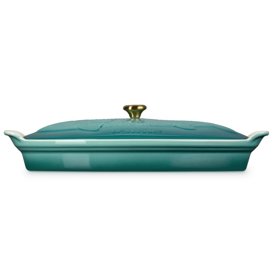additioanl image for  Le Creuset Heritage Fish Dish B/Riviera 