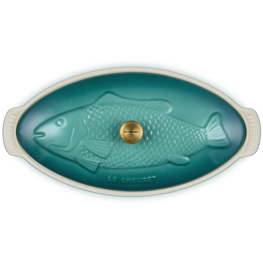 additioanl image for  Le Creuset Heritage Fish Dish B/Riviera 