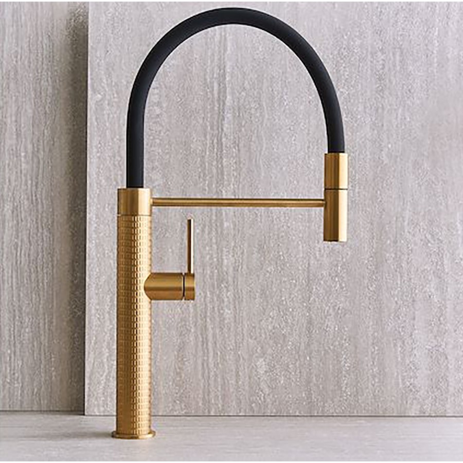 additioanl image for  Foster Kitchen Mixer Flexible Head Gold 