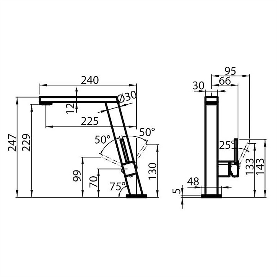 additioanl image for  Foster Kitchen Mixer Master Chrome 
