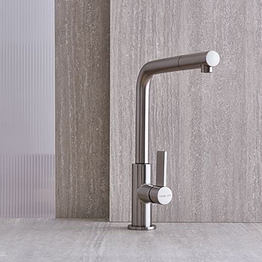 additioanl image for  Foster Kitchen Mixer Vela Plus Satin 