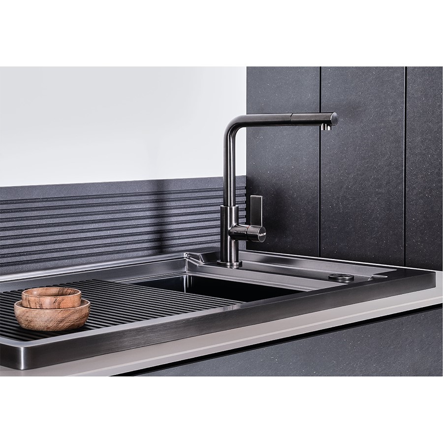additioanl image for  Foster Kitchen Vela Plus Gun Metal Satin 