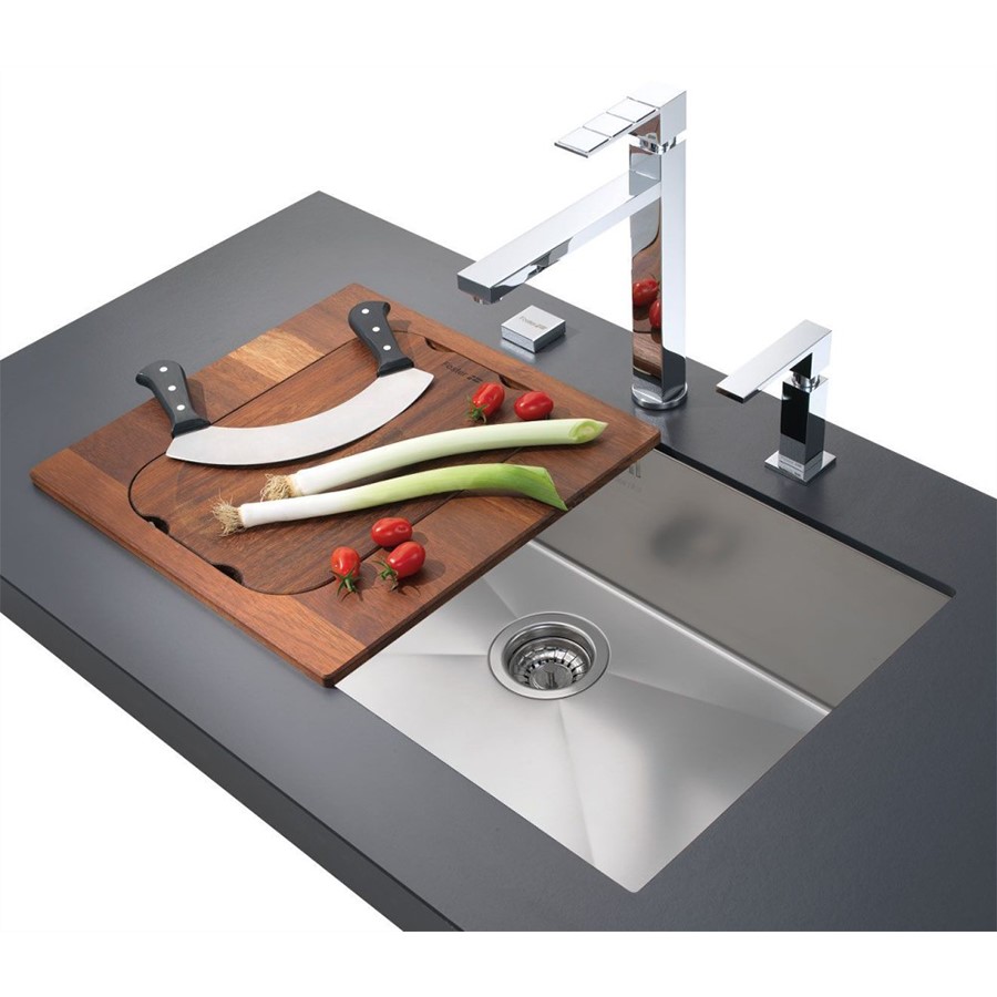 additioanl image for  Foster Twin Wood Cutting Board 41 x 41cm 
