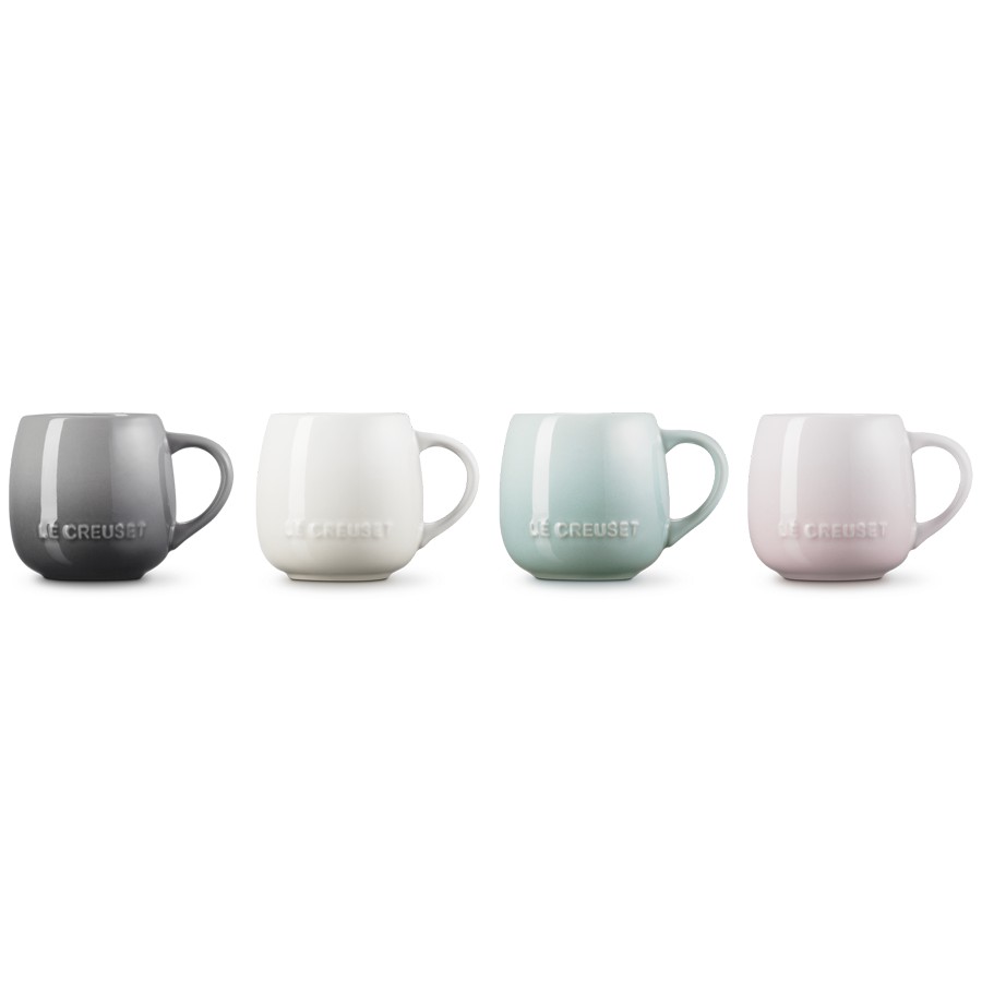 additioanl image for  Le Creuset Set of 4 Sphere Mugs 320 ml 