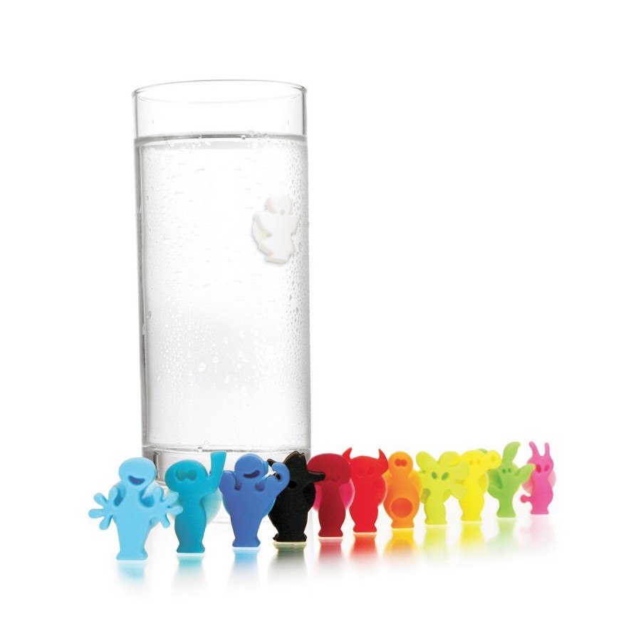 additioanl image for  Vacuvin Glass Markers Party People 