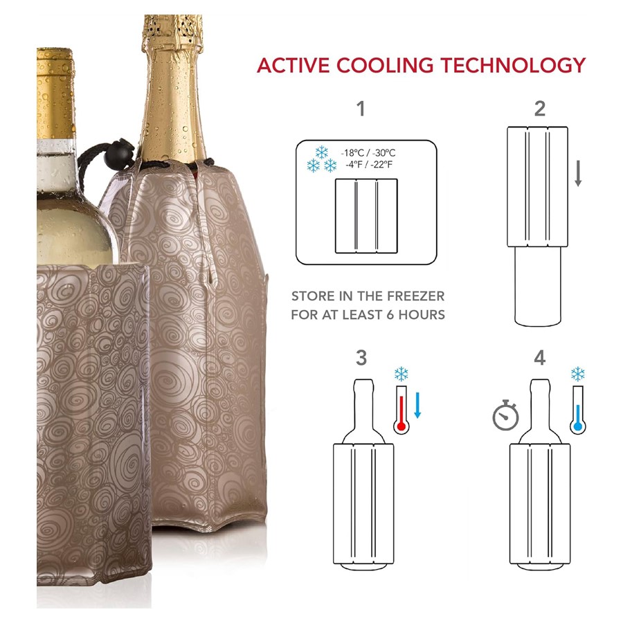 additioanl image for  Vacuvin Wine/Champagne Cooler Classic 
