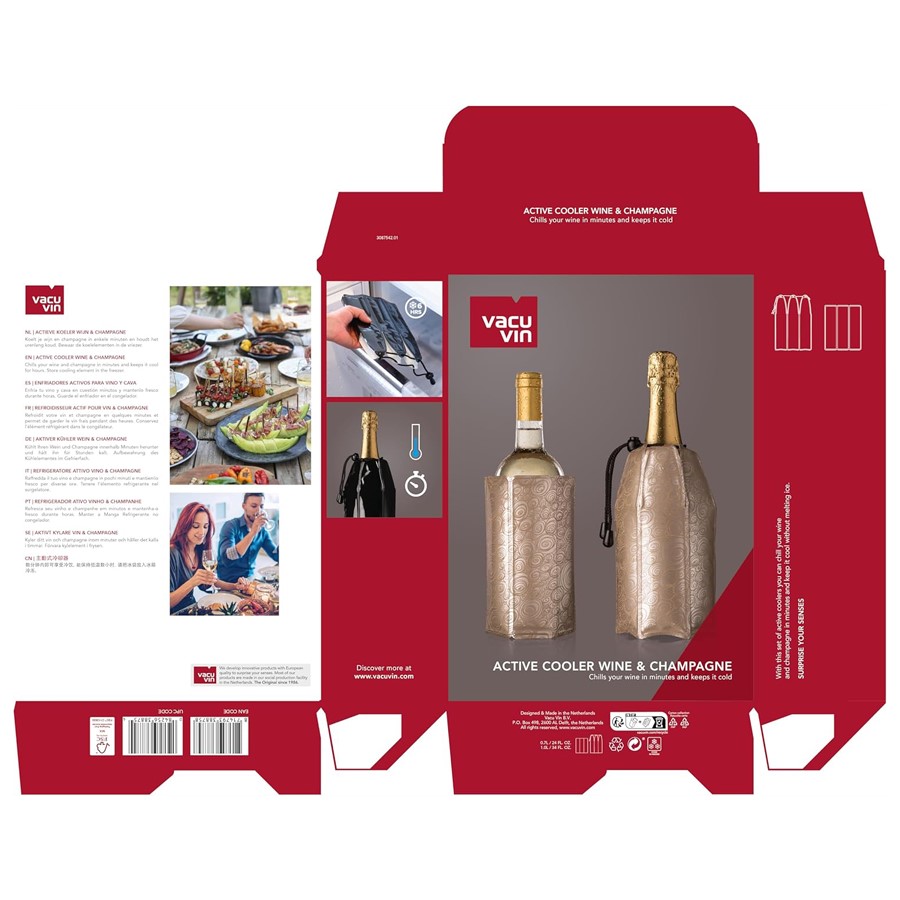 additioanl image for  Vacuvin Wine/Champagne Cooler Classic 