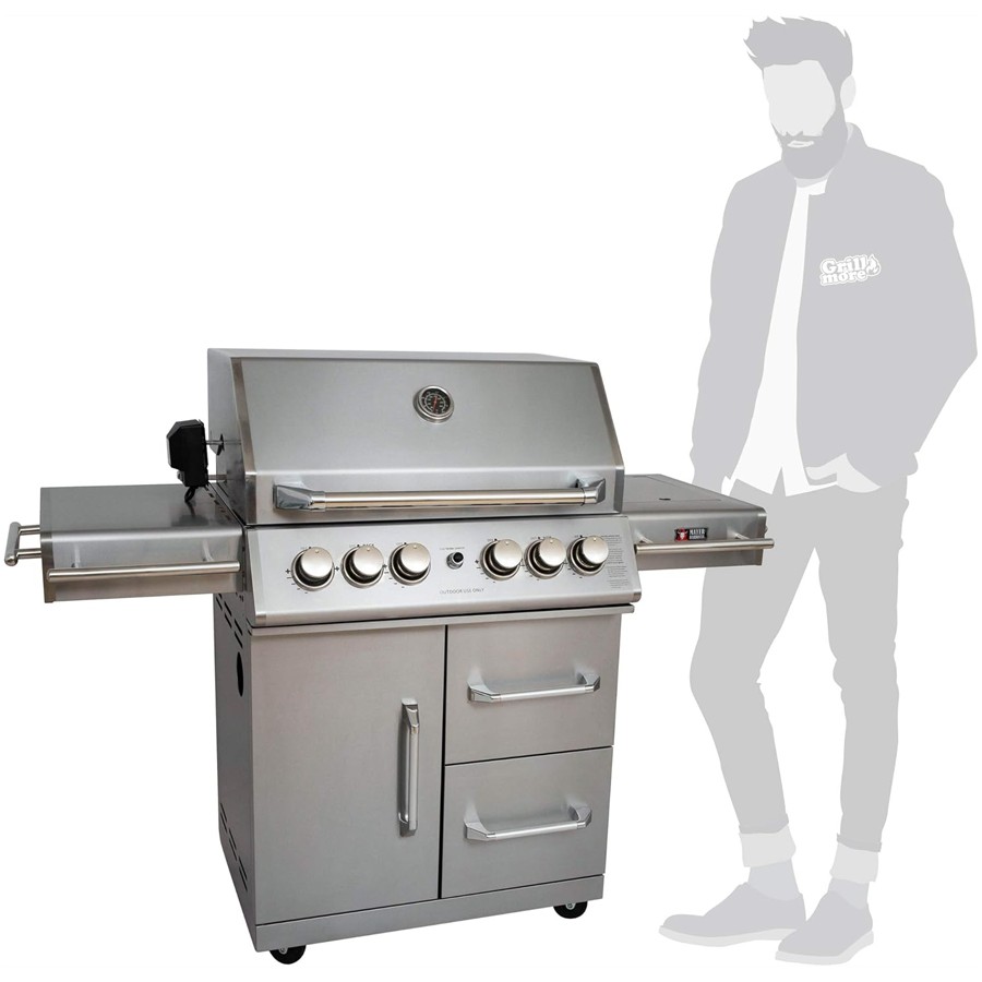 additioanl image for  BlackBull Free Standing BBQ Inox 