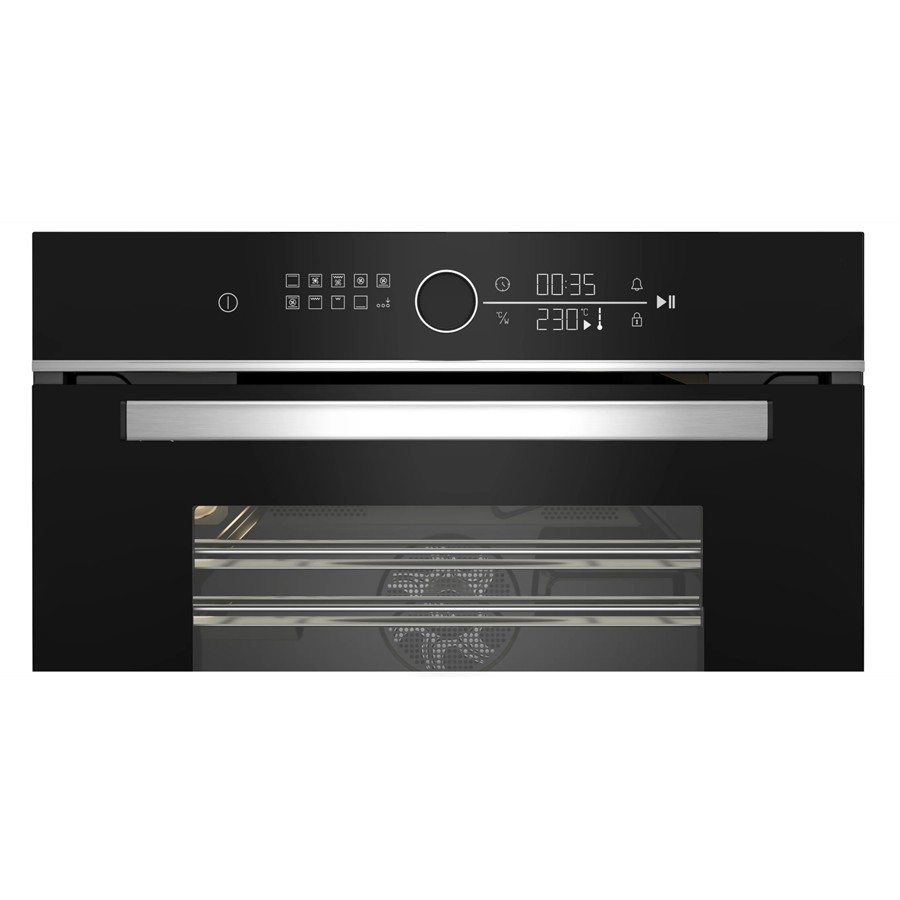 additioanl image for  Beko Microwave Built-In Black & S/Steel 