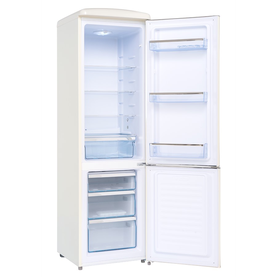 additioanl image for  FrigeluX Fridge Freezer Cream 244 Litre 