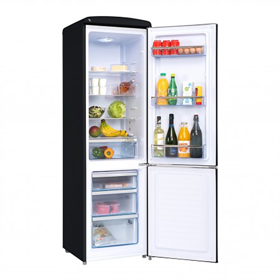 additioanl image for  FrigeluX Fridge Freezer Black 244 Litres 