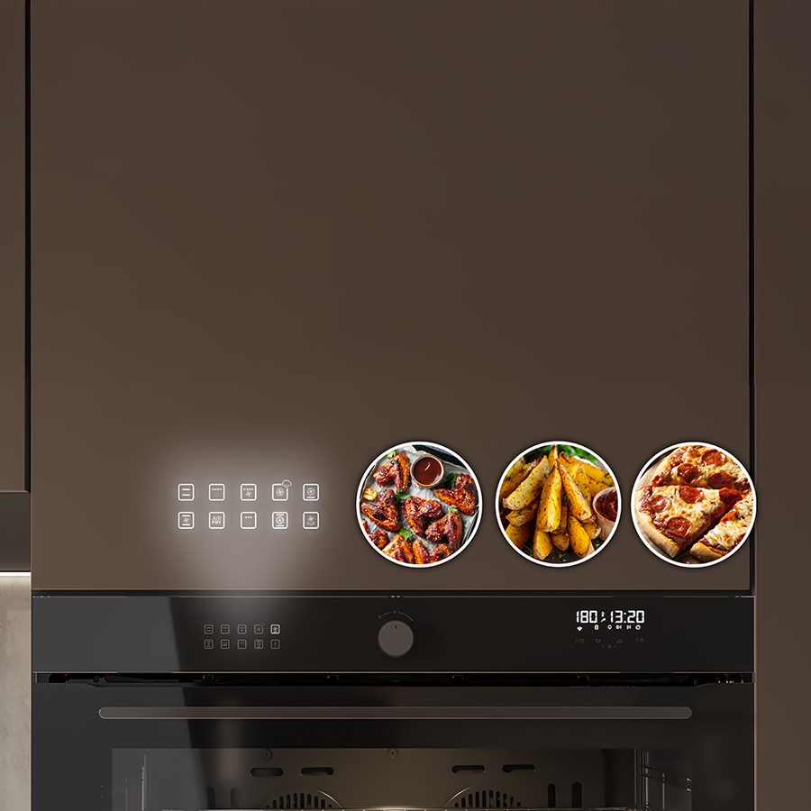 additioanl image for  Cecotec Oven Hexa Built-In Black 133 L 