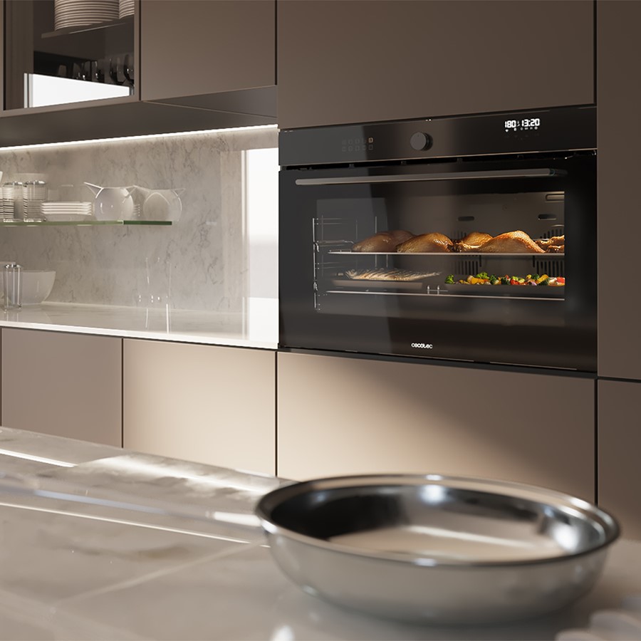 additioanl image for  Cecotec Oven Hexa Built-In Black 133 L 