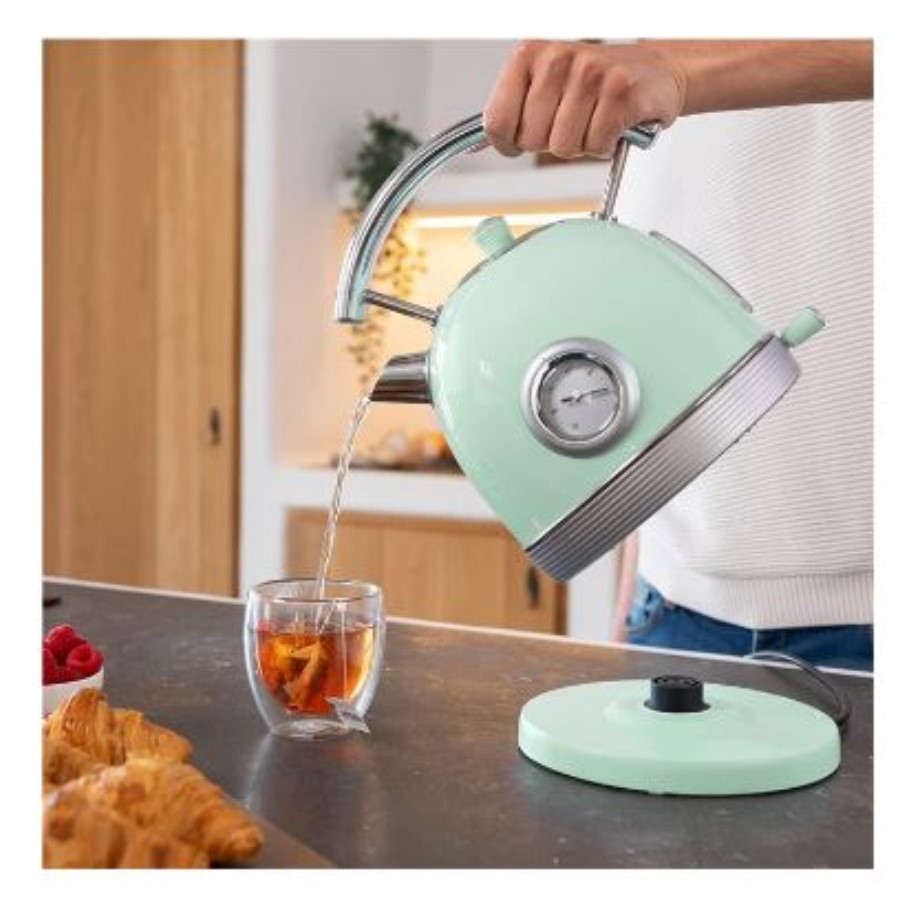 additioanl image for  Cecotec Vintage Kettle Light Green 1.8L 